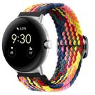 For Google Pixel Watch Buckle Nylon Braided Watch Band(Multin Color) - 1