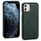 For iPhone 11 Lamb Texture Leather All-inclusive Shockproof Phone Case(Green) - 1