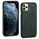 For iPhone 11 Pro Lamb Texture Leather All-inclusive Shockproof Phone Case(Green) - 1