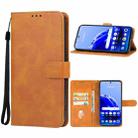 For Realme GT Neo 5 Leather Phone Case(Brown) - 1