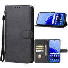 For Realme GT Neo 5 Leather Phone Case(Black) - 1