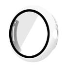 For Google Pixel Watch Frosted PC Frame Tempered Film Integrated Watch Protective Case(White) - 2