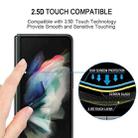 For Samsung Galaxy Z Fold3 5G 2pcs Full Glue Full Screen Tempered Glass Film with 2pcs Lens Protector - 4