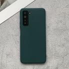 For Huawei nova 7 SE Shockproof Frosted TPU Protective Case(Green) - 1