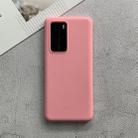 For Huawei P40 Pro Shockproof Frosted TPU Protective Case(Pink) - 1
