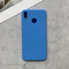 For Huawei Honor 8X Shockproof Frosted TPU Protective Case(Light Blue) - 1