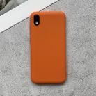For Huawei Honor Play 3e Shockproof Frosted TPU Protective Case(Orange) - 1