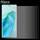 For Honor X9a 50pcs 0.26mm 9H 2.5D Tempered Glass Film - 1