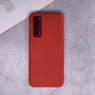 For Huawei nova 7 5G Shockproof Frosted TPU Protective Case(Red) - 1