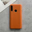 For Huawei Enjoy 10 Plus Shockproof Frosted TPU Protective Case(Orange) - 1