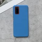 For Huawei Honor V30 Shockproof Frosted TPU Protective Case(Light Blue) - 1