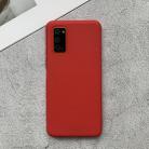 For Huawei Honor V30 Shockproof Frosted TPU Protective Case(Red) - 1