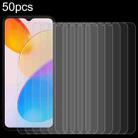 For Honor X5 50pcs 0.26mm 9H 2.5D Tempered Glass Film - 1