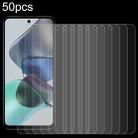 For Motorola Moto G23 50pcs 0.26mm 9H 2.5D Tempered Glass Film - 1