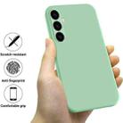 For Samsung Galaxy S24 FE 5G Color Liquid Silicone Phone Case(Green) - 2