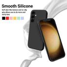 For Samsung Galaxy S24 FE 5G Color Liquid Silicone Phone Case(Black) - 3