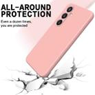 For Samsung Galaxy S24 FE 5G Color Liquid Silicone Phone Case(Pink) - 3