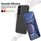 For Samsung Galaxy S25 5G Color Liquid Silicone Phone Case(Black) - 3