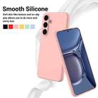 For Samsung Galaxy S25 5G Color Liquid Silicone Phone Case(Pink) - 3