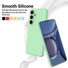 For Samsung Galaxy S25+ 5G Color Liquid Silicone Phone Case(Green) - 3