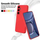 For Samsung Galaxy S25+ 5G Color Liquid Silicone Phone Case(Red) - 3