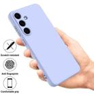 For Samsung Galaxy S25+ 5G Color Liquid Silicone Phone Case(Purple) - 2