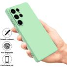 For Samsung Galaxy S25 Ultra Color Liquid Silicone Phone Case(Green) - 2