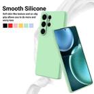 For Samsung Galaxy S25 Ultra Color Liquid Silicone Phone Case(Green) - 3