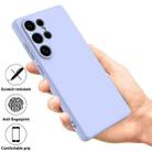 For Samsung Galaxy S25 Ultra Color Liquid Silicone Phone Case(Purple) - 2