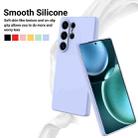 For Samsung Galaxy S25 Ultra Color Liquid Silicone Phone Case(Purple) - 3