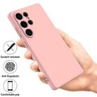 For Samsung Galaxy S25 Ultra Color Liquid Silicone Phone Case(Pink) - 2