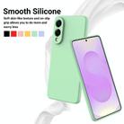 For Samsung Galaxy S25 Edge 5G Color Liquid Silicone Phone Case(Green) - 3