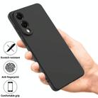 For Samsung Galaxy S25 Edge 5G Color Liquid Silicone Phone Case(Black) - 2