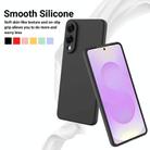 For Samsung Galaxy S25 Edge 5G Color Liquid Silicone Phone Case(Black) - 3