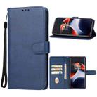 For OnePlus 11R / Ace 2 Leather Phone Case(Blue) - 1