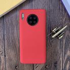 For Huawei Mate 30 Shockproof Frosted TPU Protective Case(Red) - 1