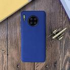For Huawei Mate 30 Shockproof Frosted TPU Protective Case(Dark Blue) - 1