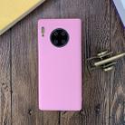 For Huawei Mate 30 Pro Shockproof Frosted TPU Protective Case(Pink) - 1