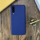 For Huawei P20 Pro Shockproof Frosted TPU Protective Case(Dark Blue) - 1