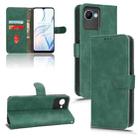 For Realme C30 / C33S Skin Feel Magnetic Flip Leather Phone Case(Green) - 1