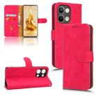 For OPPO Reno9 / Reno9 Pro 5G Skin Feel Magnetic Flip Leather Phone Case(Rose Red) - 1