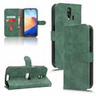 For Blackview BV7200 Skin Feel Magnetic Flip Leather Phone Case(Green) - 1