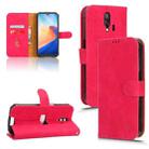 For Blackview BV7200 Skin Feel Magnetic Flip Leather Phone Case(Rose Red) - 1