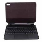For iPad 10th Gen 10.9 2022 Bluetooth Keyboard Leather Case with Touch Pad(Black) - 1