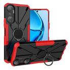 For Infinix Hot 20 4G Armor Bear Shockproof PC + TPU Phone Case with Ring(Red) - 1