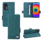 For Ulefone Note 14 Magnetic Clasp Leather Phone Case(Green) - 1