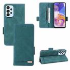 For Samsung Galaxy A23e 5G / A23 5G Magnetic Clasp Leather Phone Case(Green) - 1