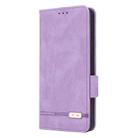 For ZTE Libero 5G III Magnetic Clasp Leather Phone Case(Purple) - 2
