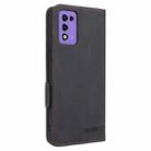 For ZTE Libero 5G III Magnetic Clasp Leather Phone Case(Black) - 3