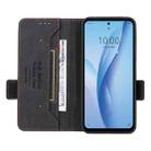 For ZTE Libero 5G III Magnetic Clasp Leather Phone Case(Black) - 4